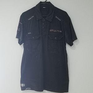 AFFLICTION shirt, size Large